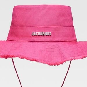 Jacquemus Pink Bucket Hat